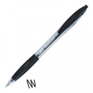 Bic Atlantis Retractable Ballpoint Pen Black 1199013671
