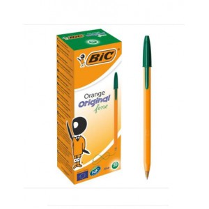 BIC Orange Original Fine Ballpoint Pen Green