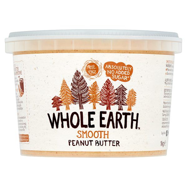 Whole+Earth+Smooth+Peanut+Butter+1kg