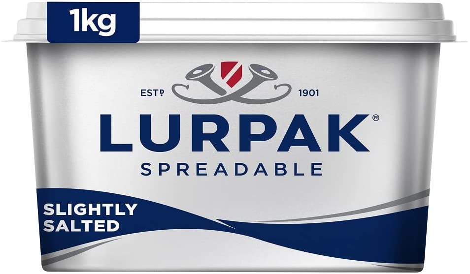 Lurpak+Slightly+Salted+Spreadable+Blend+of+Butter+and+Rapeseed+Oil+1kg