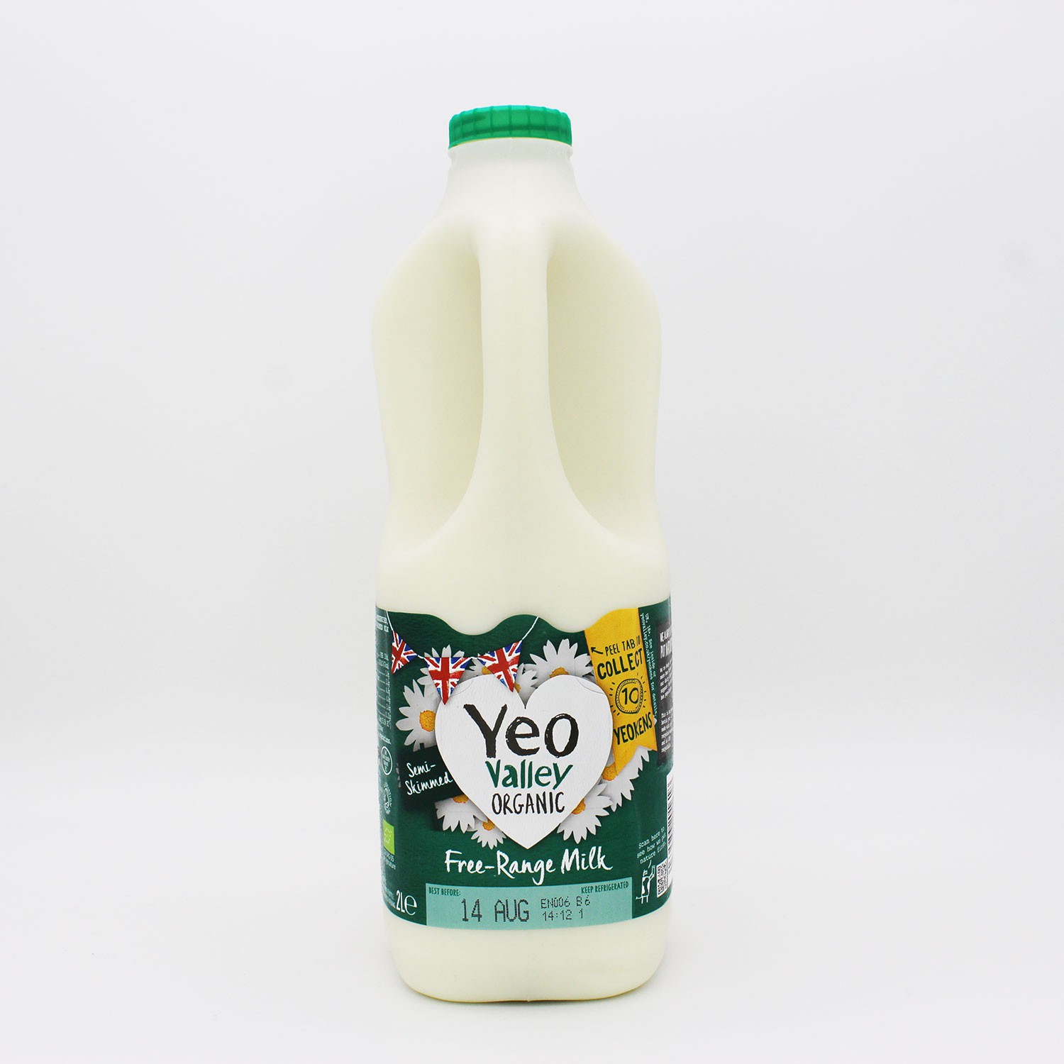 Yeo+Valley+Organic+Semi+Skimmed+Milk+2+Litre