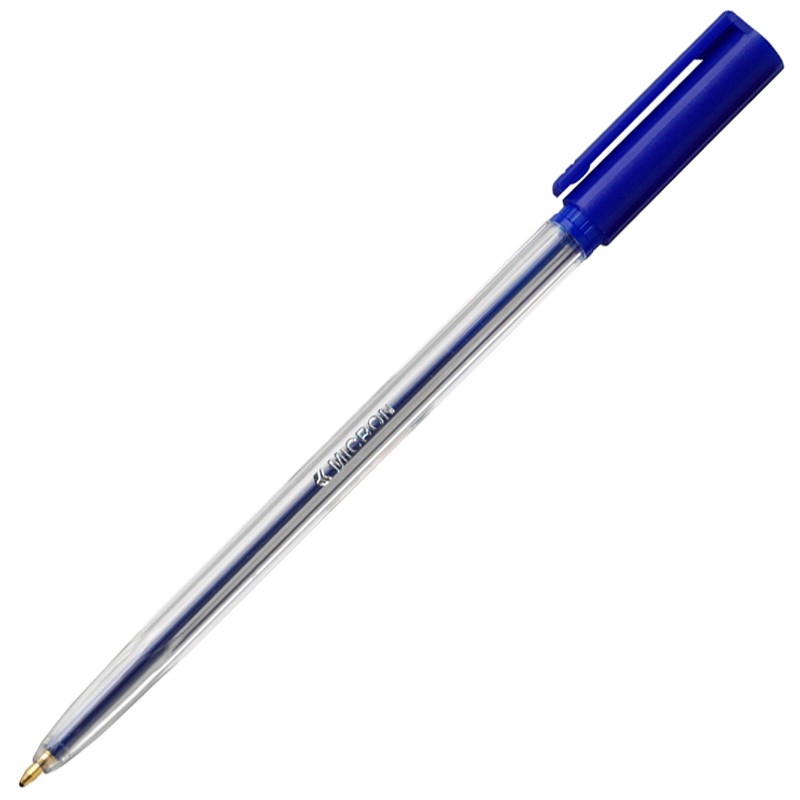 Micron+Ballpoint+Pen+Medium+Blue+Pk50+