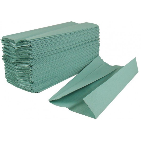 C-fold+Hand+Towels+Green+1-ply+%28pack+2400%29