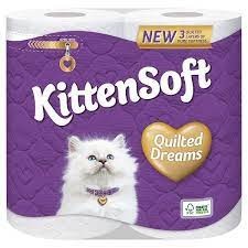 Kittensoft+Quilted+Dreams+Toilet+Roll+40+Pack