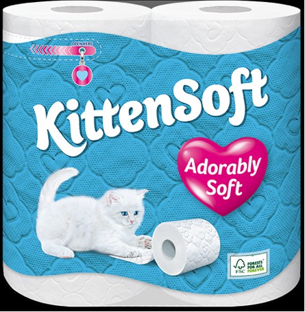 Kittensoft+Toilet+Roll+Pack+Pk40