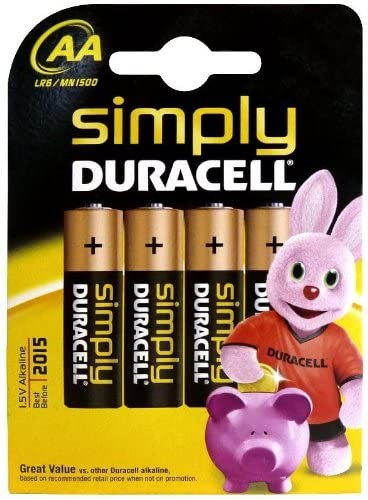 DURACELL+AA+SIMPLY+BATTERY+PK4