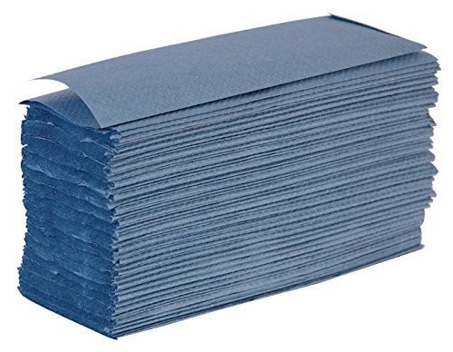 Z-FOLD+HAND+TOWEL+BLUE+PK3000