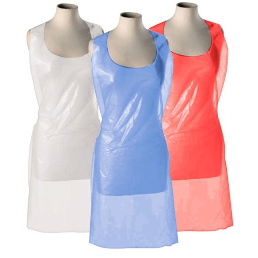 Disposable+Aprons+Flat+Pack+-+White+-+pk+100