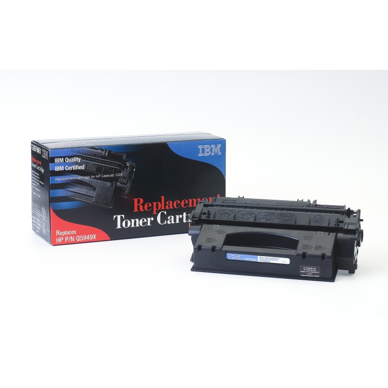 IBM+Replacement+Toner+Cartridge+for+use+in+HP+LaserJet+1320+Q5949X+Black+7%2C000+pages