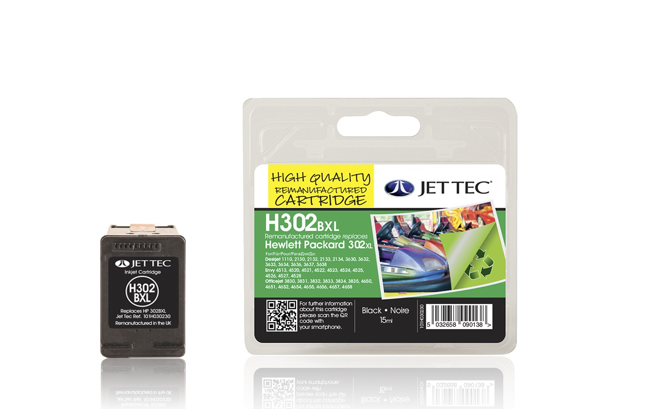 Jet+Tec+High+Quality+Remanufactured+Cartridge+302XL+Black