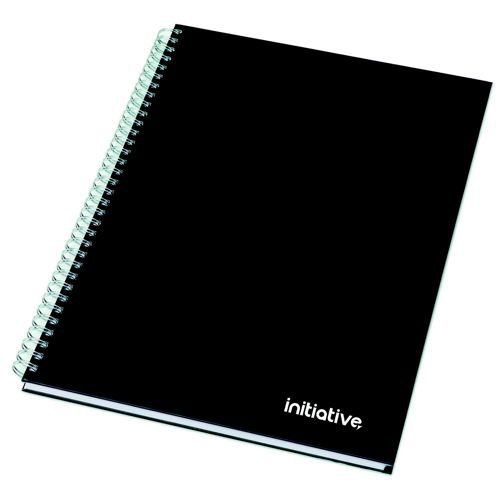Initiative+HardbackTwinwire+Notebook+A4+Ruled+Perf+160+Pages+Single