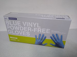 Medium+Clear+Vinyl+Powder-Free+Gloves+%28100%29