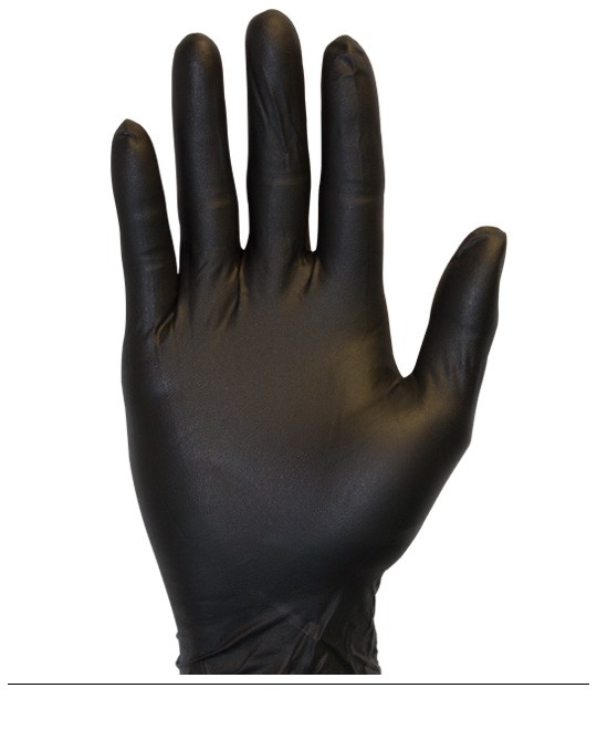 GNPR-LG-1-K+Large+Powder+Free+Black+Nitrile+Glove%2C+5.3+mil+palm+thickness%2C+6.0+mil+finger+thickness%2C+100%2Fbx+Safety+Zone