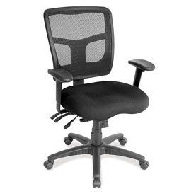 OfficeSource+CoolMesh+Collection+Multi+Function%2C+Mid+Back+Chair+with+Seat+Slider+and+Black+Frame-+SEAT+IS+SOLD+SEPARATELY