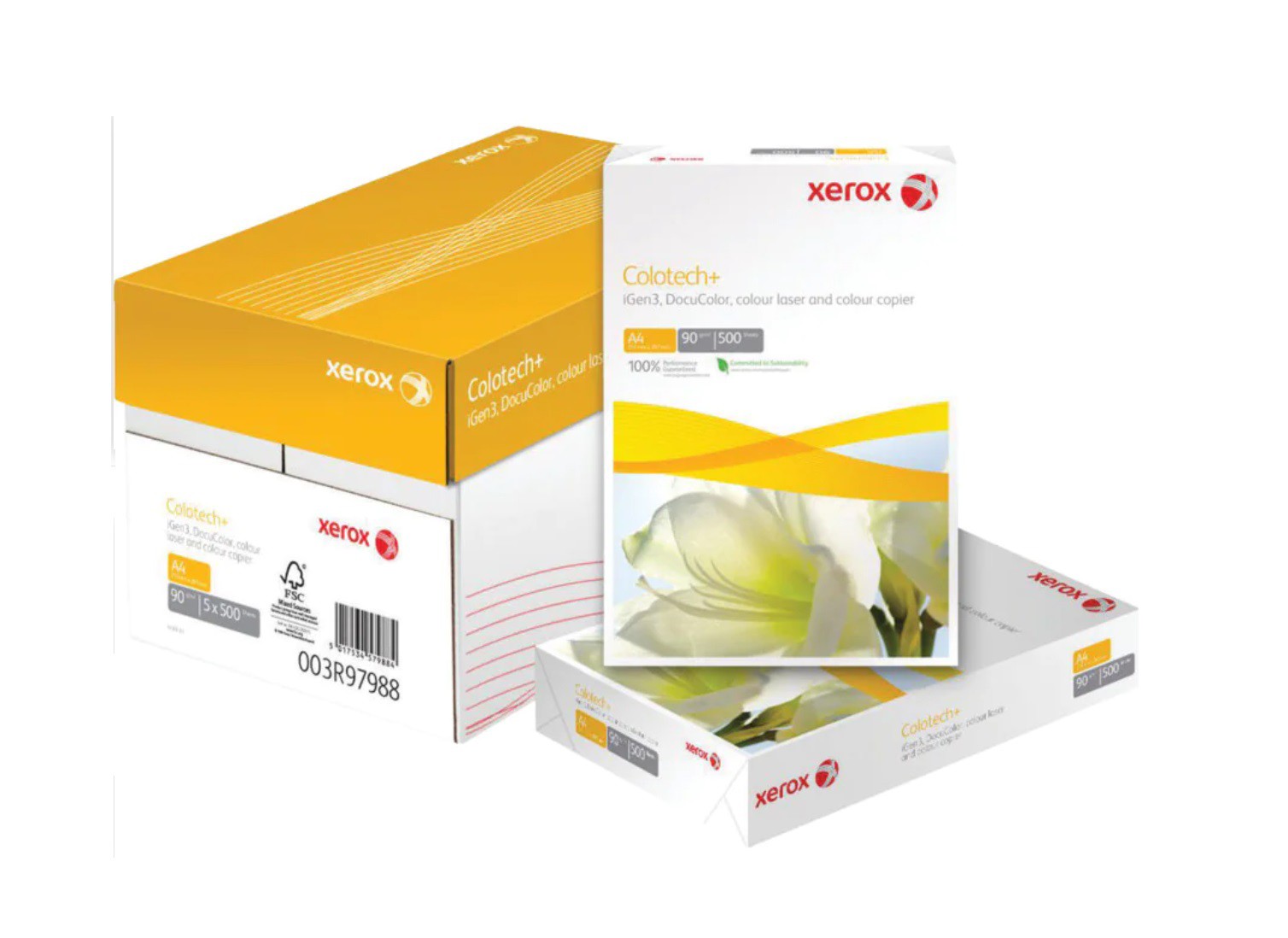 Xerox+Colotech+Smooth+A4+Paper+White+120gsm+White+500+Sheets