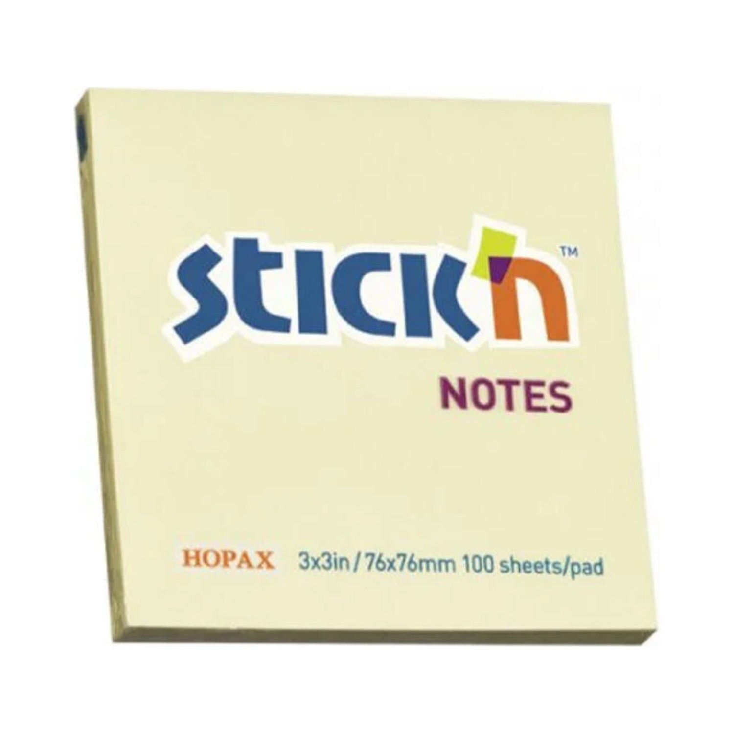 Stick+%27n+Z+Notes+76+x+76mm+Yellow