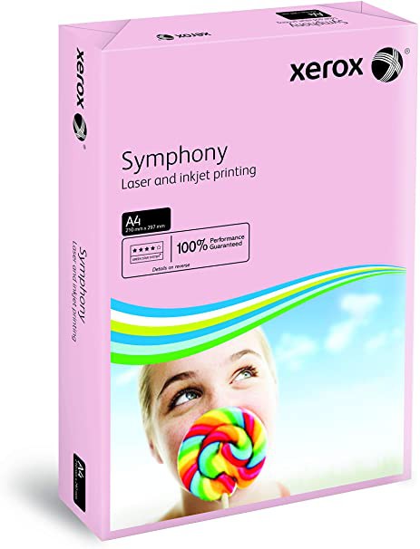 XEROX+SYMPHONY+A4+80GSM+PASTEL+PINK+PAPER